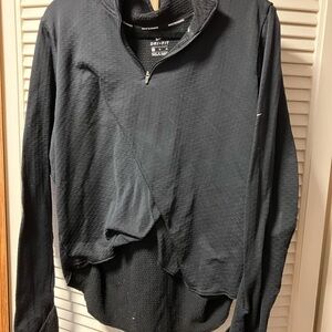 Black Nike quarter zip